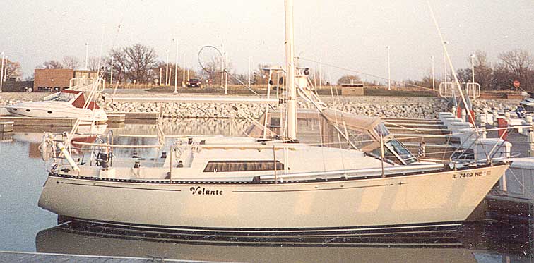 Volante - C&C 29 look gorgeous at the dock
