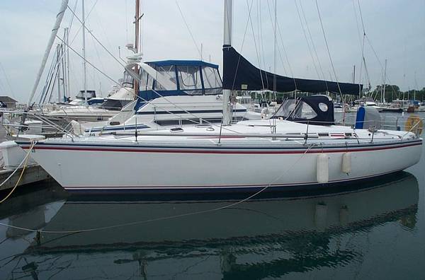 Hunter 40 sailboat