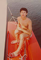 Kinh Luan dinghy sailing...