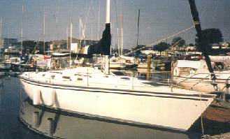 Hunter 40 sailboat
